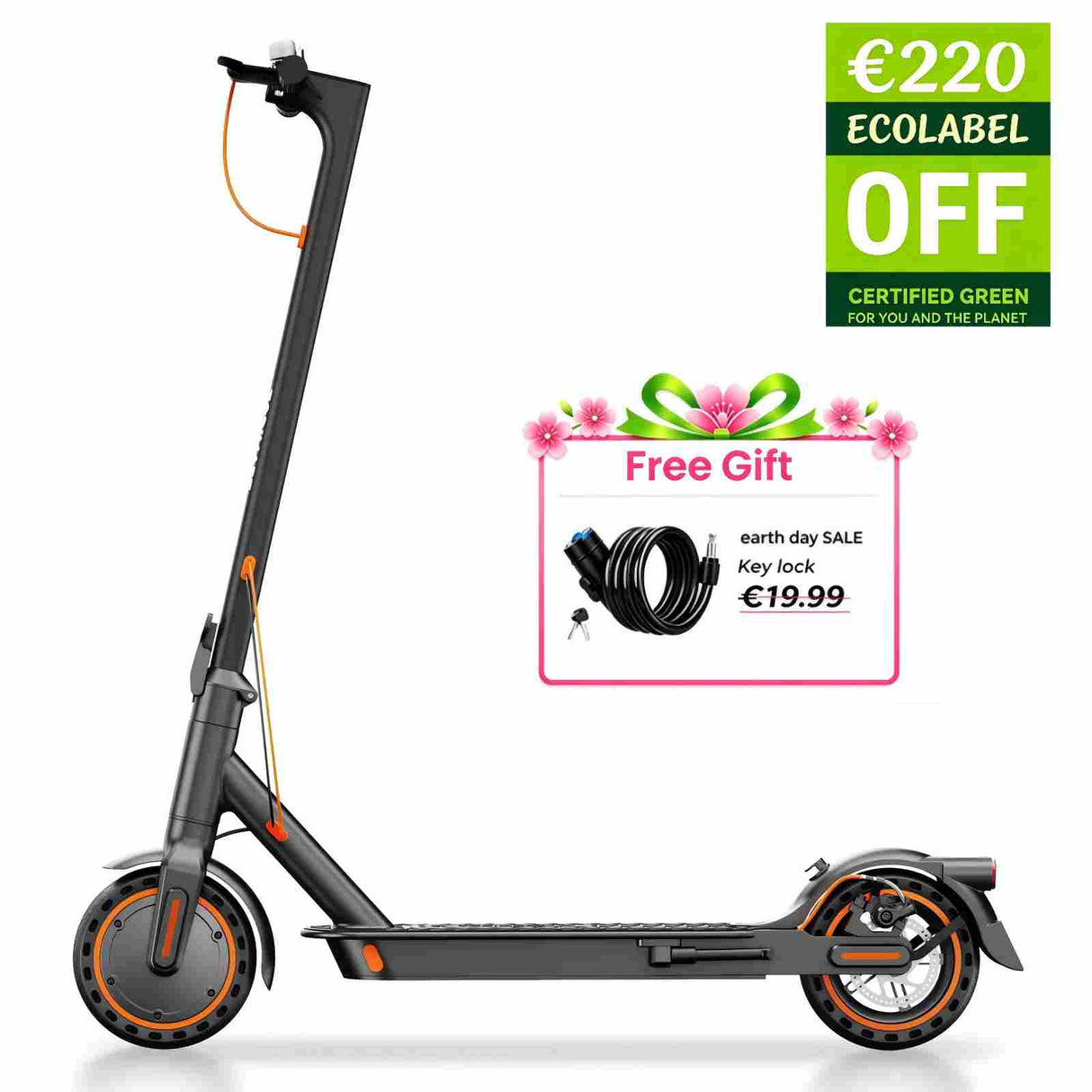 TODIMART T3 Electric Scooter(Bluetooth App)