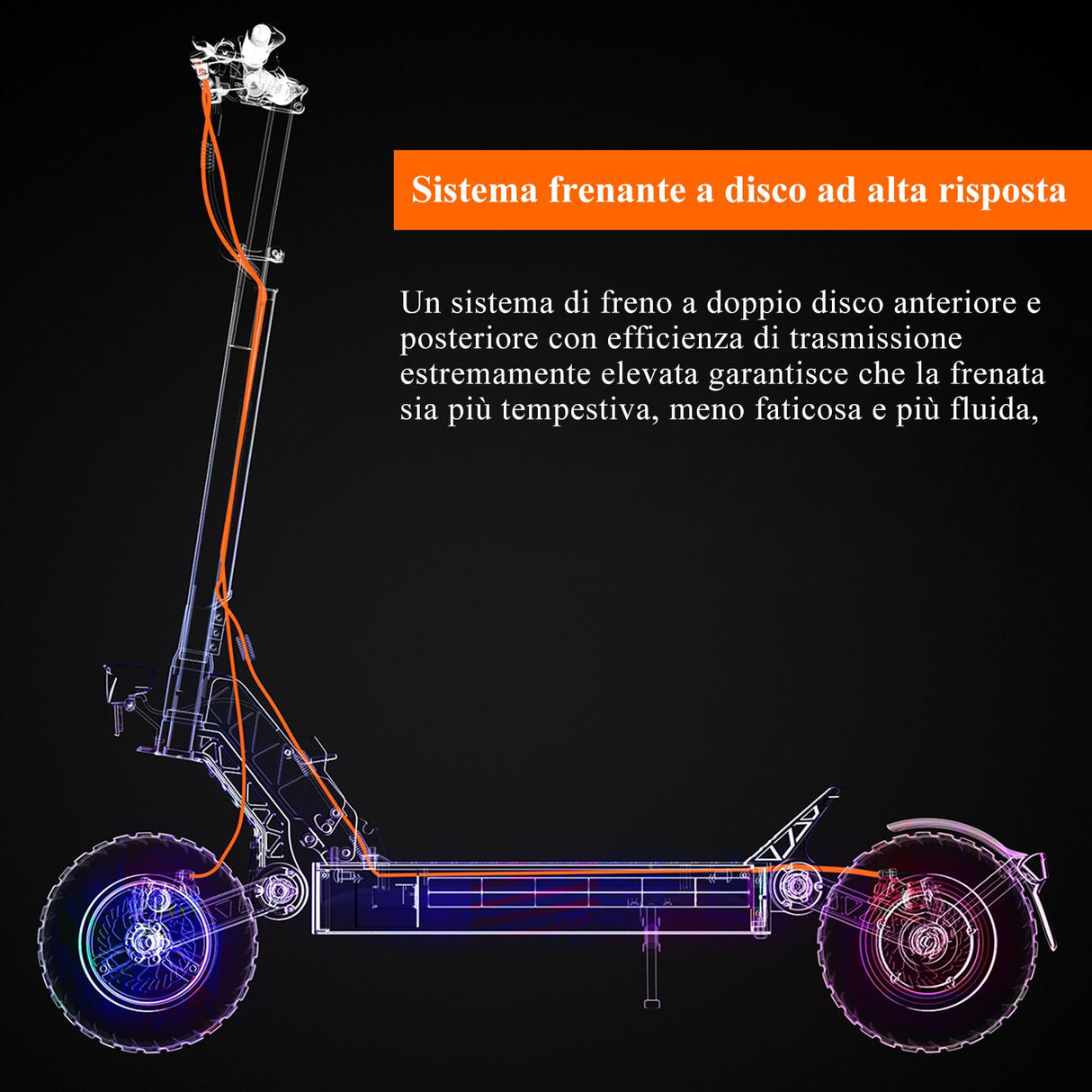 Scooter électrique de déplacement urbain S5