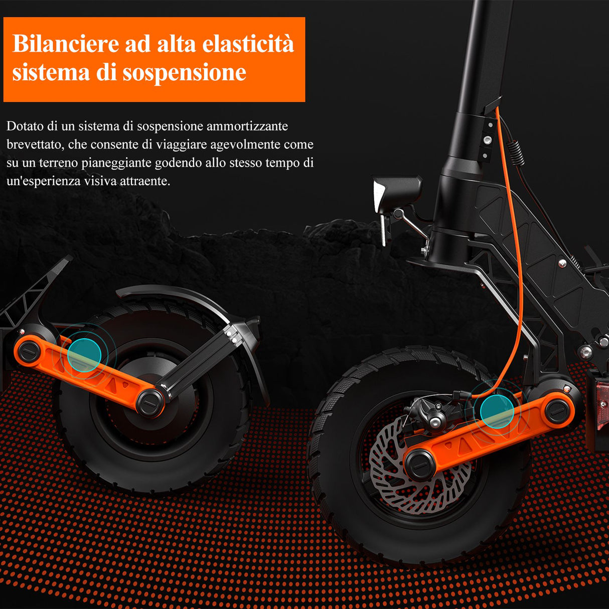 Scooter électrique de déplacement urbain S5