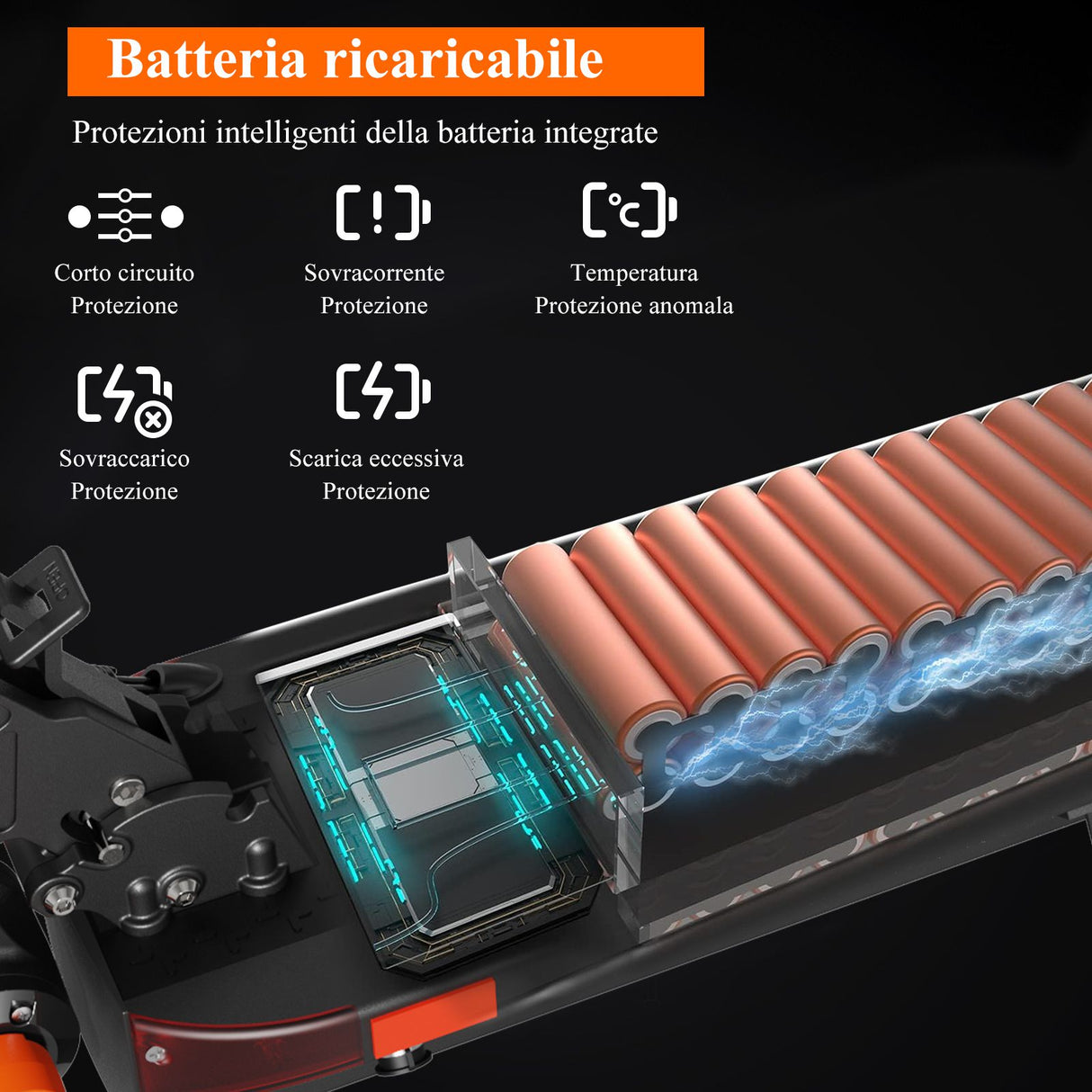 Scooter électrique de déplacement urbain S5