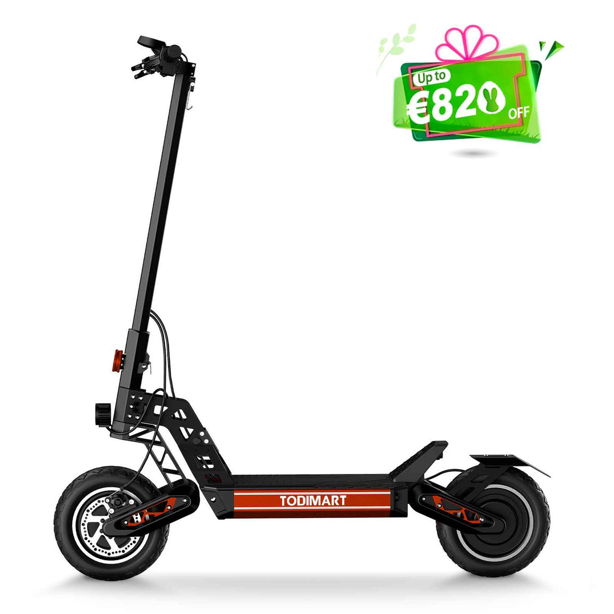 TODIMART S13 Dual Motor Electric Scooter