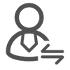 Hands over to local carrier icon