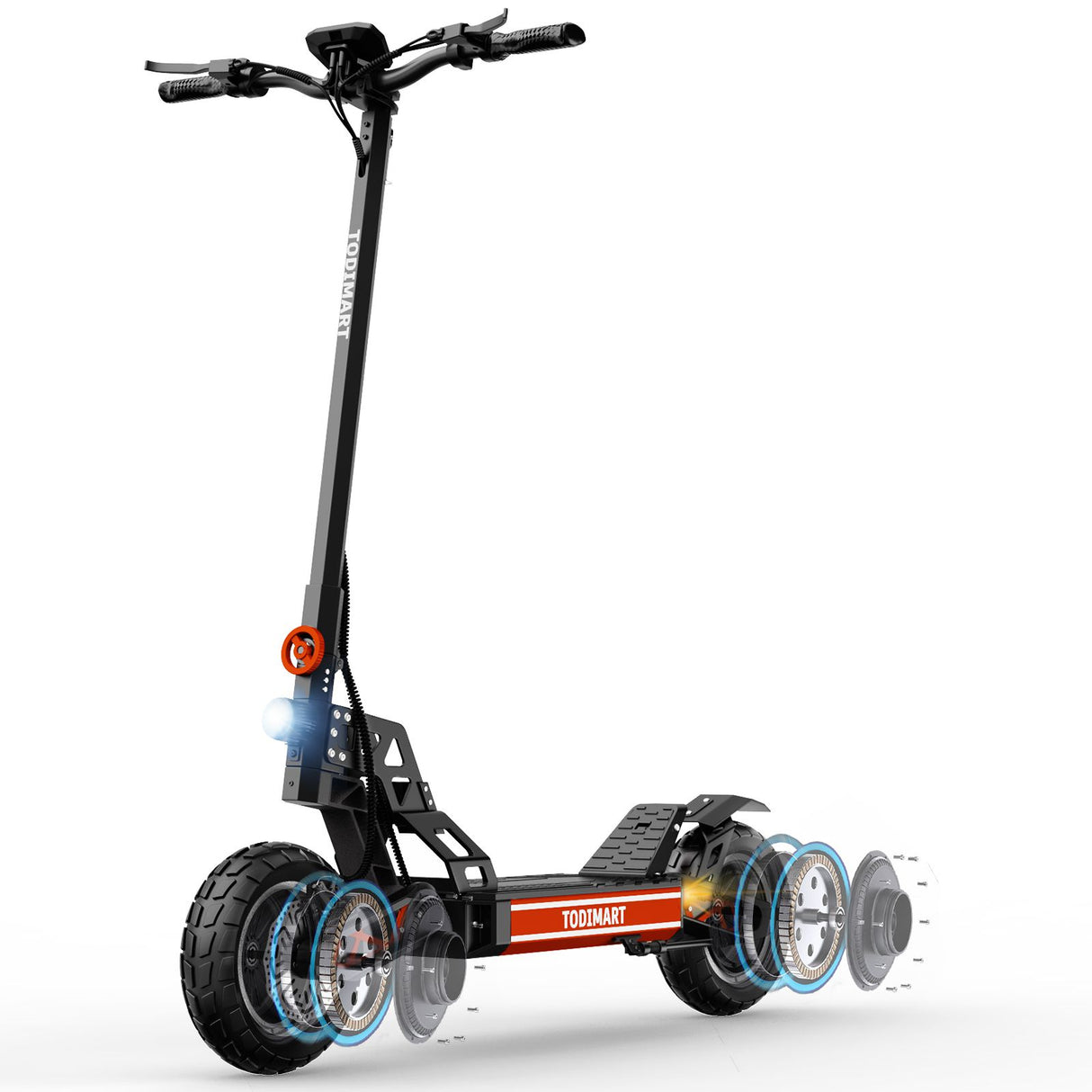 TODIMART S13 Patinete eléctrico de doble motor