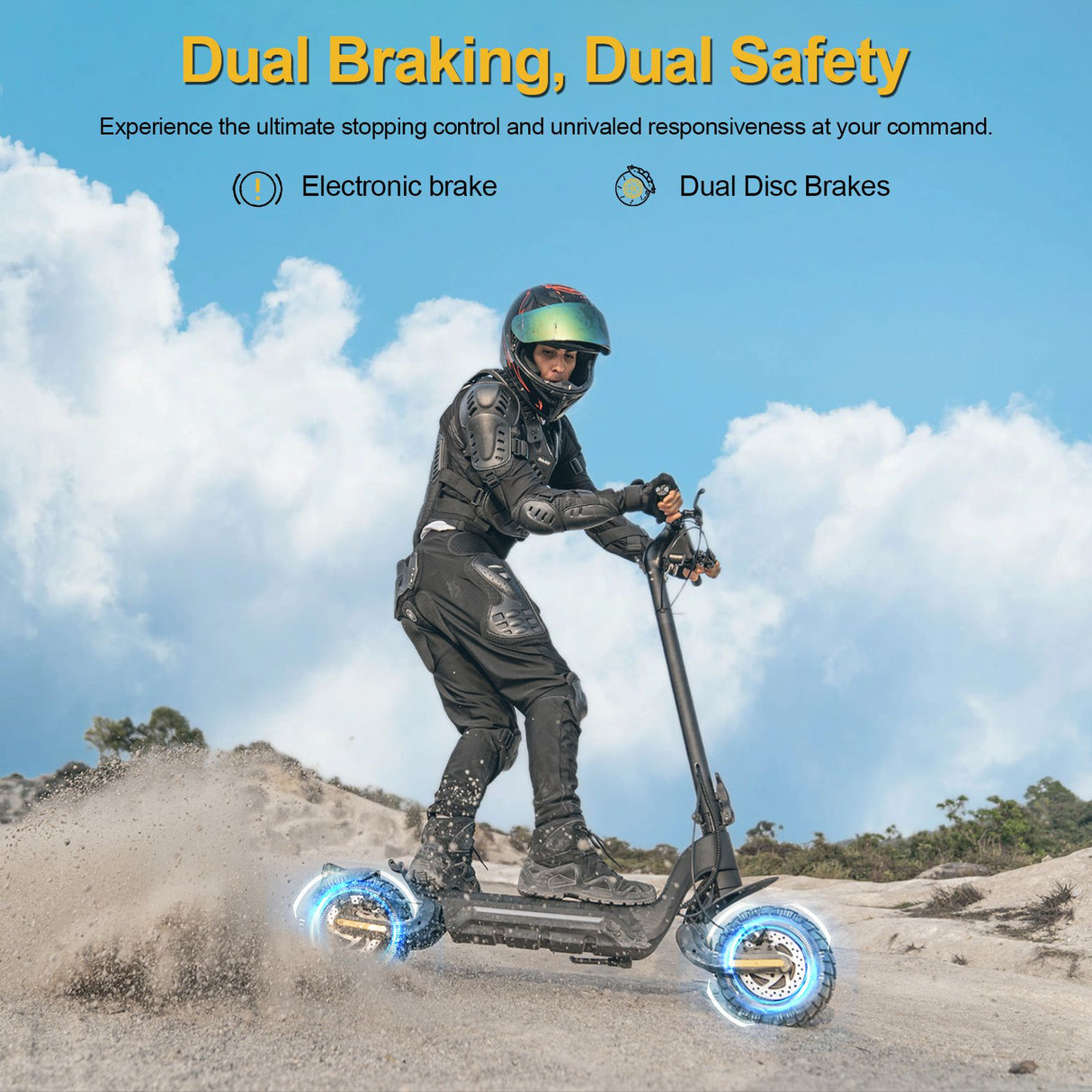 TODIMART X5S Dual motor powerful electric scooter