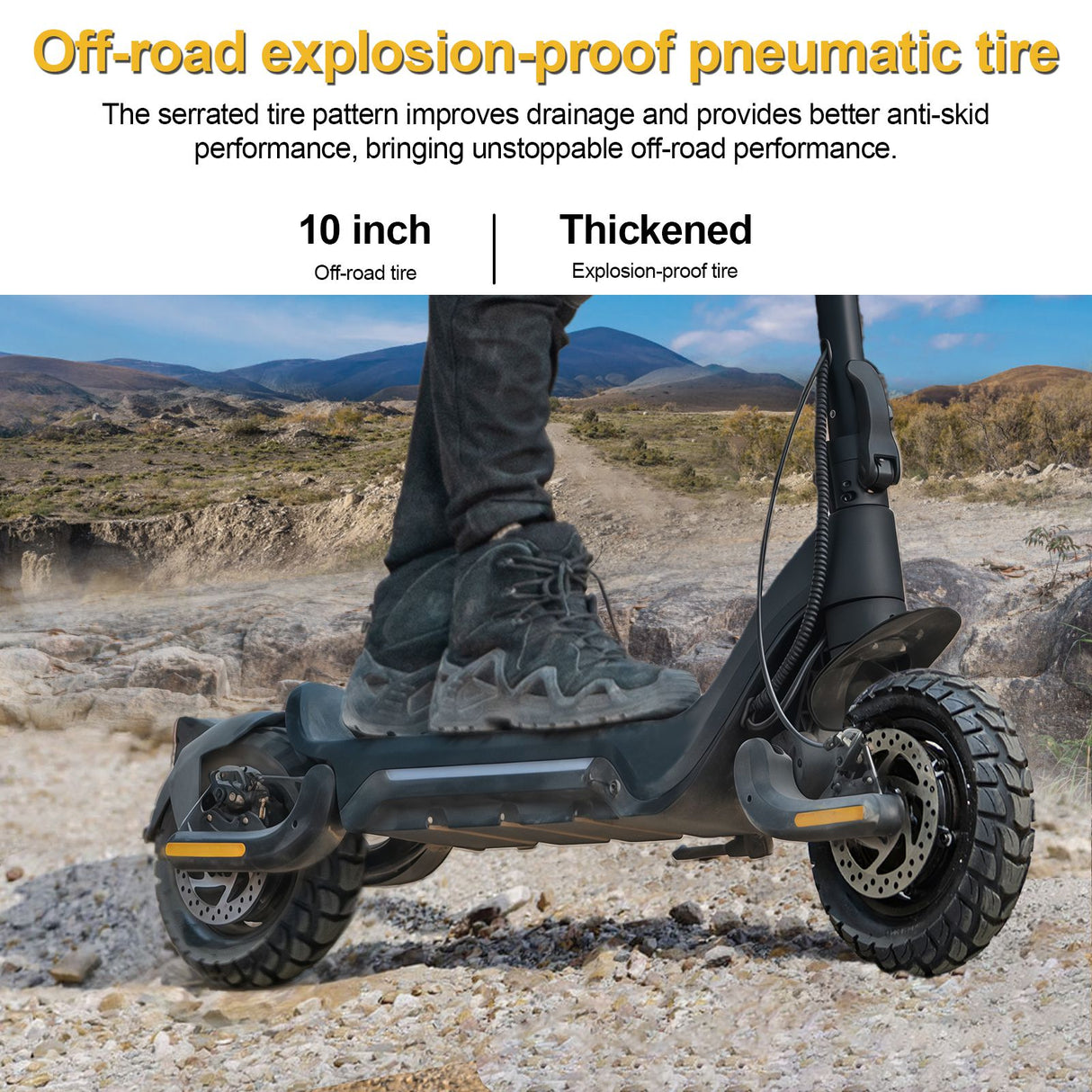 TODIMART X5S Monopattino elettrico potente a doppio motore