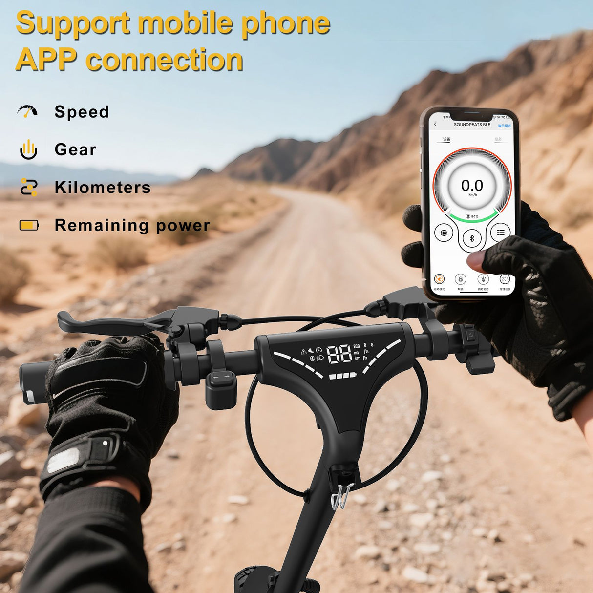 TODIMART X5S Scooter électrique puissant à double moteur