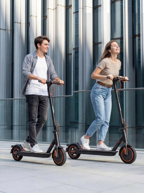 What's the safest way to charge an electric scooter?
