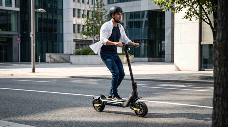 How many miles can an electric scooter travel on a full charge?