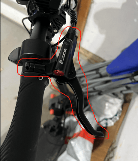 JOYOR S10S brake lever Zoom brand - TODIMART