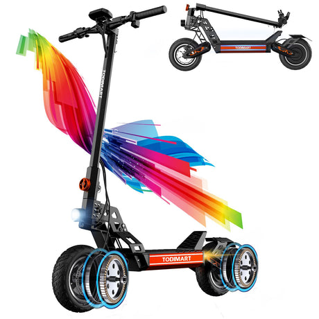 TODIMART S13 Dual Motor Electric Scooter