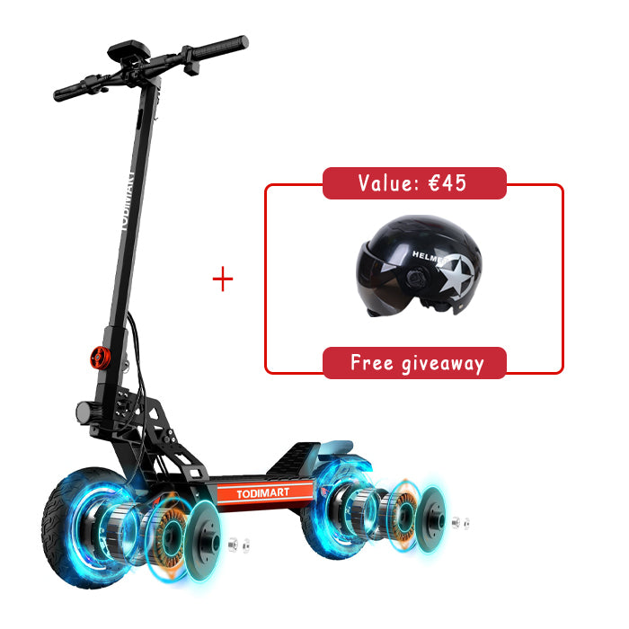 TODIMART S13 Dual Motor Electric Scooter