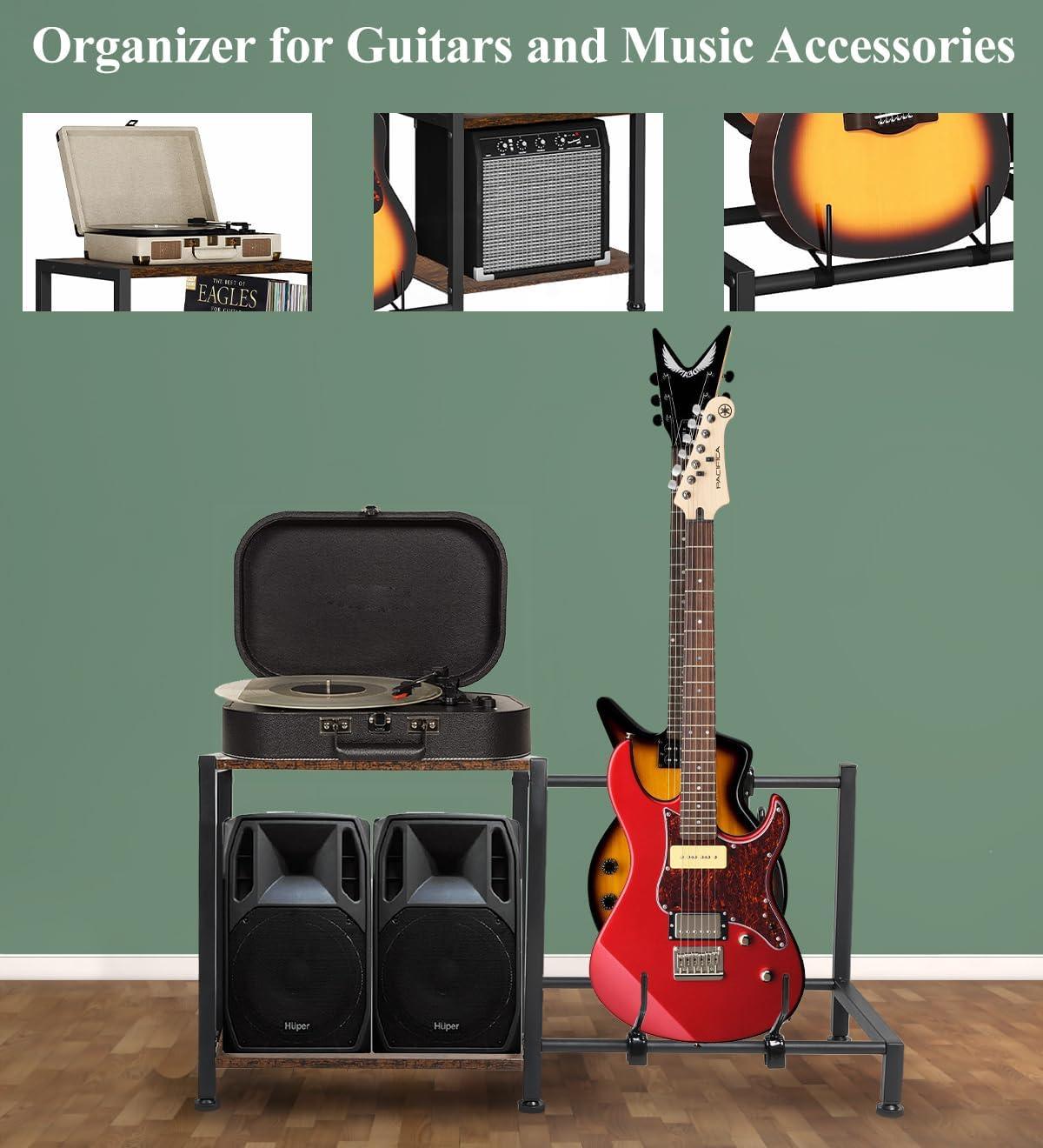 Guitar Stand for Multiple Guitars - TODIMART