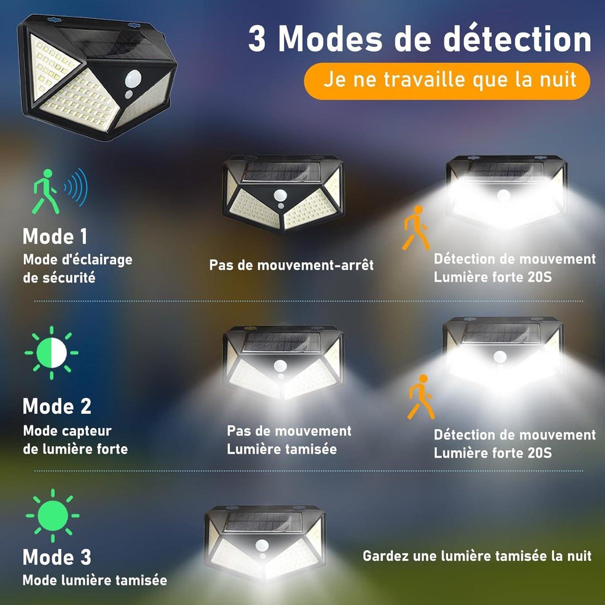 TODIMART Lampe Solaire - TODIMART