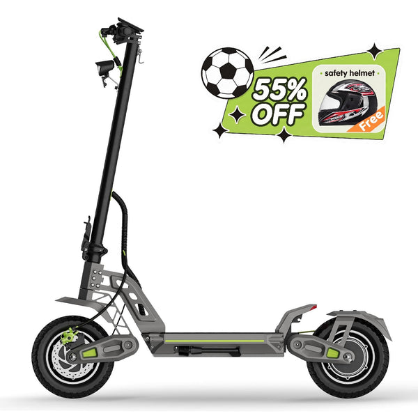 TODIMART E10 Electric Scooter - 1000W*2 Motor and 65km range