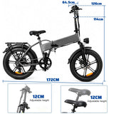TODIMART JSL039K Foldable Electric Bike