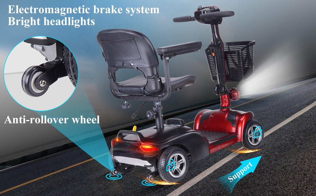 ATSGKE 4-wheel scooter - TODIMART