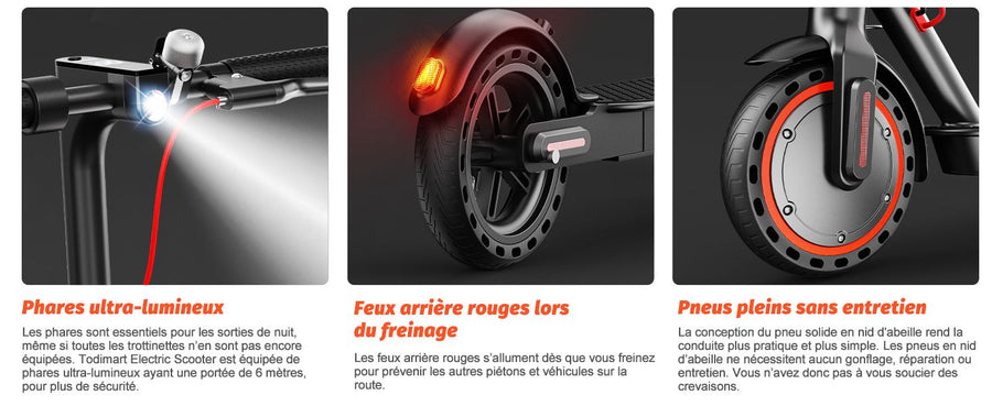 Test de la trottinette électrique QnQ 2025 : moteur 500W et autonomie 30km Test de la trottinette électrique QnQ 2025 : moteur 500W et autonomie 30km