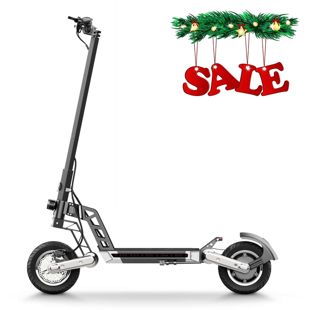Trottinette Électrique TODIMART G2 – Moteur 1000W, Batterie 48V 20.8Ah, Autonomie 55-65 Km, Pneus 10″ Tubeless Tout-Terrain – Orange