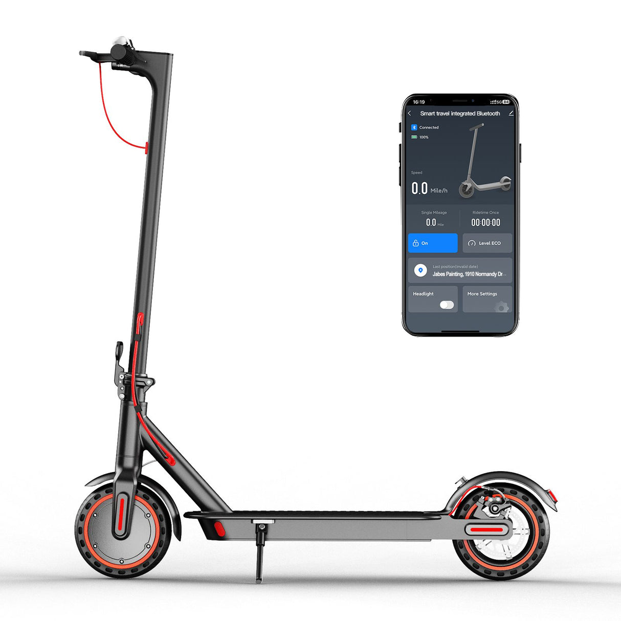 TODIMART T3 Electric Scooter（Bluetooth App）