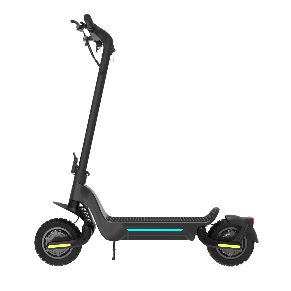 Todimart X5S Adult Electric Scooter: Black Todimart X5S Off-Road Electric Scooter (with 10-inch off-road tires) – Outdoor Off-Road – Also Great for City Commuting