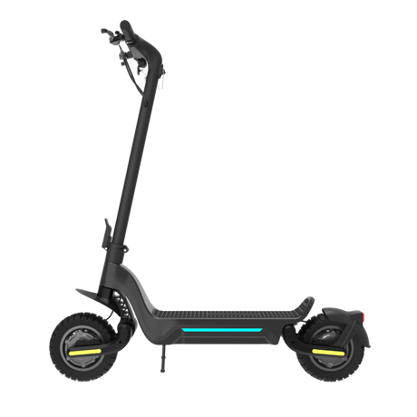 Todimart X5S Adult Electric Scooter: Black Todimart X5S Off-Road Electric Scooter (with 10-inch off-road tires) – Outdoor Off-Road – Also Great for City Commuting