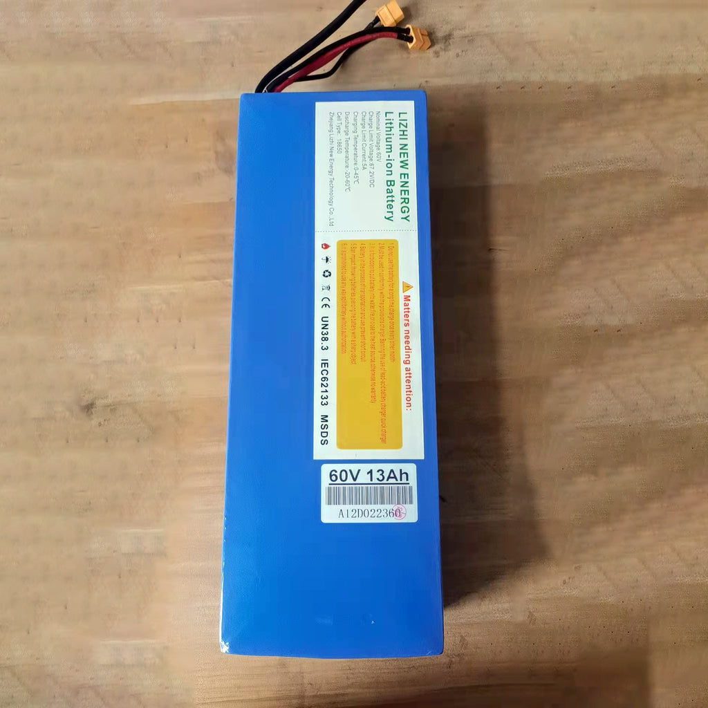 60V13Ah electric scooter lithium battery