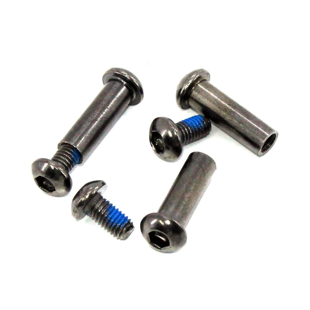Screws on the folding structure of the scooter