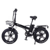 GW20 ELECTRIC FOLDING BIKE FAT TIRE WITH 48V 15AH BATTERY,CITY MOUNTAIN BICYCLE BOOSTER